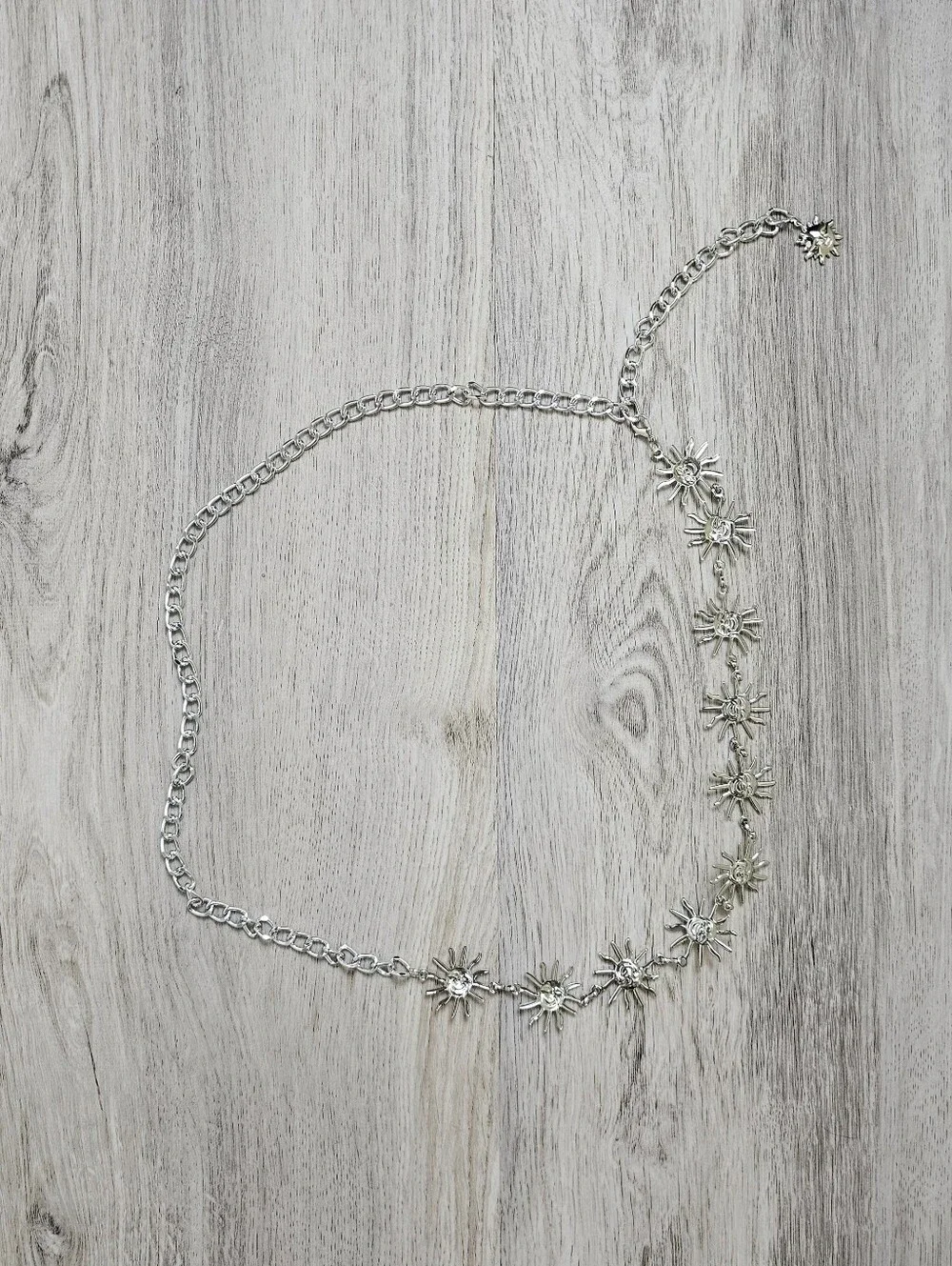 Celestial Boho Sun Lightweight Metal Belt